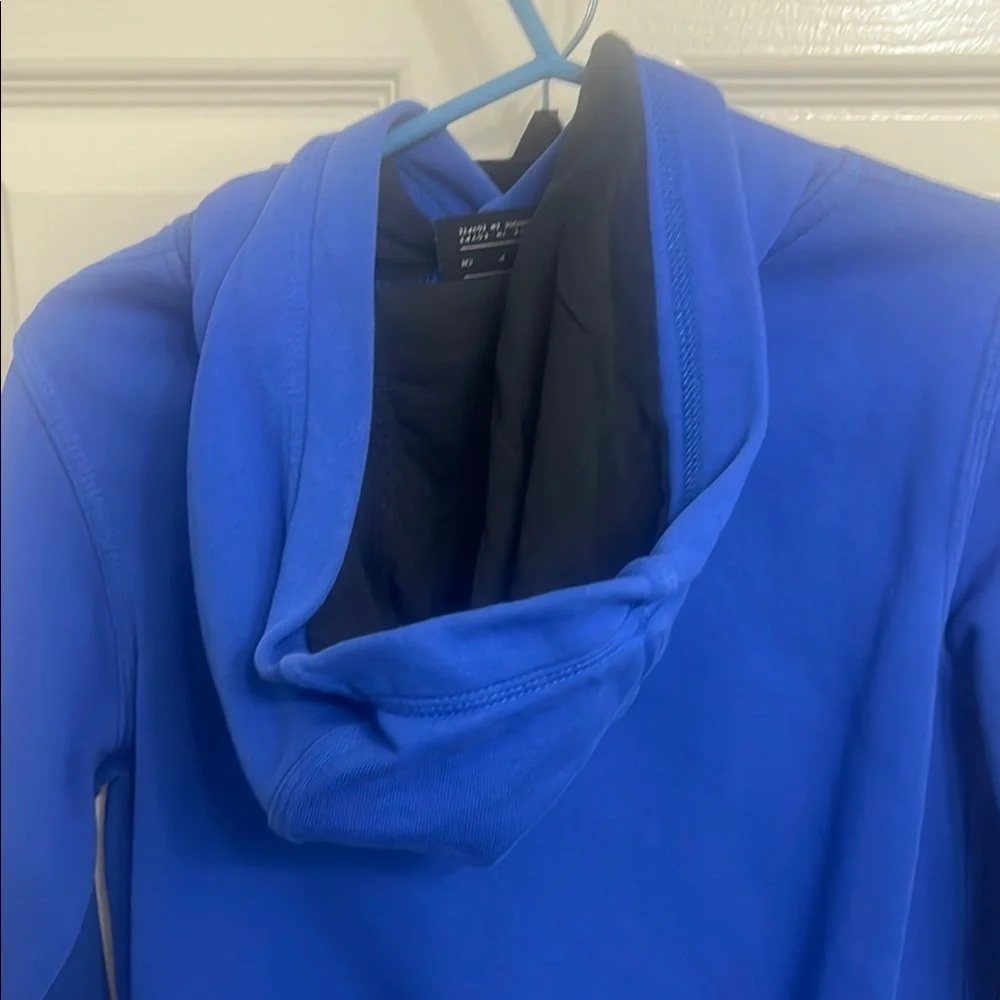 Nike Blue and Black Sweatshirt and sweat pants Just Do It 2 piece sweatsuit - Picture 6 of 11